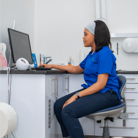 Digital dental X-ray workstation